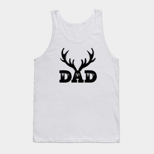 Dad Antlers Tank Top